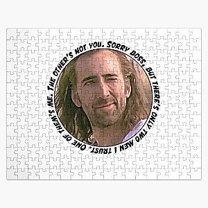 Nicolas Cage said Sorry boss but there is only two men I trust One of them is me Stage Name Actor Fi Jigsaw Puzzle RB0811