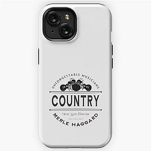 Merle Haggard Music D15 iPhone Tough Case