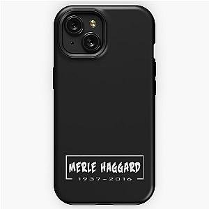 Merle Haggard 1937 2016 Music D72 iPhone Tough Case