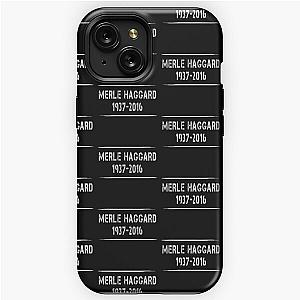 Merle Haggard 1937 2016 Music D35 iPhone Tough Case