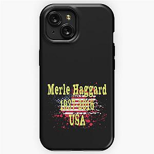 Merle Haggard 1937 - 2016  Music D21 iPhone Tough Case