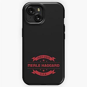 Merle Haggard USA 1937 2016 Music D80 iPhone Tough Case