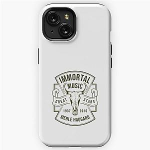 Merle Haggard 1937 - 2016 Music D2 iPhone Tough Case