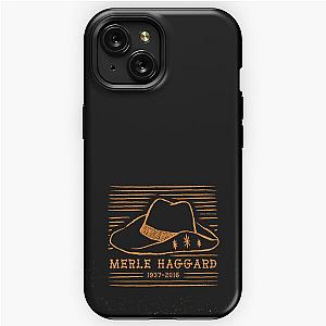 Merle Haggard 1937 - 2016 Country music D44 iPhone Tough Case