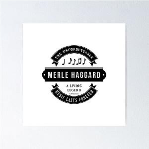 Merle Haggard Music D17 Poster