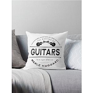 Merle Haggard Music D10 Throw Pillow