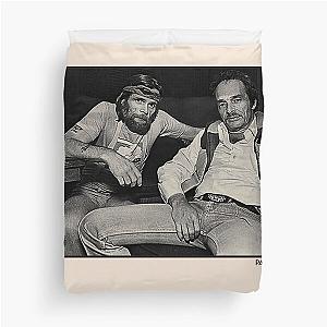 Johnny Paycheck & Merle Haggard Duvet Cover