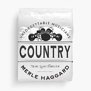 Merle Haggard Music D15 Duvet Cover