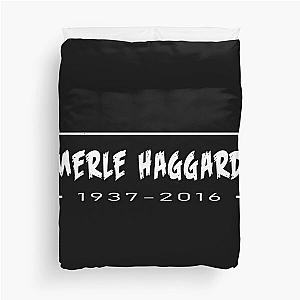 Merle Haggard 1937 2016 Music D72 Duvet Cover