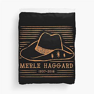 Merle Haggard 1937 - 2016 Country music D44 Duvet Cover