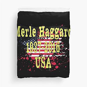 Merle Haggard 1937 - 2016  Music D21 Duvet Cover