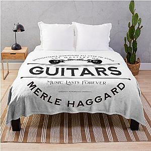 Merle Haggard Music D10 Throw Blanket