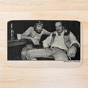 Johnny Paycheck & Merle Haggard Bath Mat