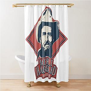 Museum Merle Haggard Shower Curtain