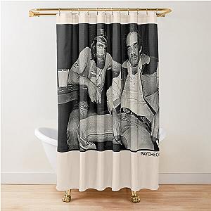 Johnny Paycheck & Merle Haggard Shower Curtain