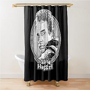 Merle Haggard Shower Curtain