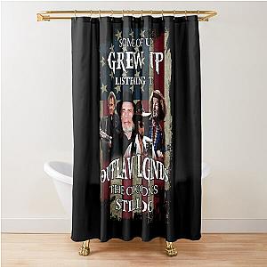 Merle Haggard Concert Shower Curtain