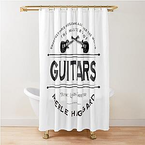 Merle Haggard Music D10 Shower Curtain