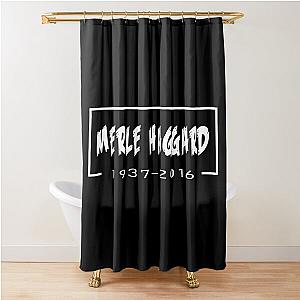 Merle Haggard 1937 2016 Music D72 Shower Curtain