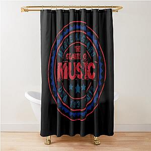 Merle Haggard USA 1937 2016 Music D87 Shower Curtain