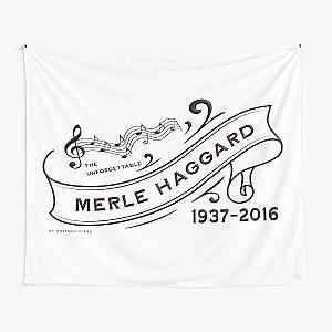 Merle Haggard 1937 - 2016 Music D18 Tapestry