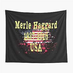 Merle Haggard 1937 - 2016  Music D21 Tapestry