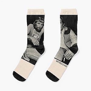 Johnny Paycheck & Merle Haggard Socks