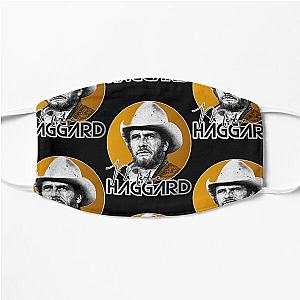 Retro Merle Haggard Gold Design  Flat Mask