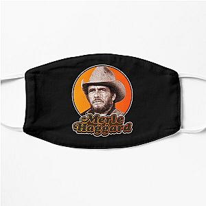 Retro Merle Haggard Legend Design  Flat Mask