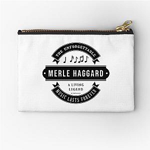 Merle Haggard Music D17 Zipper Pouch