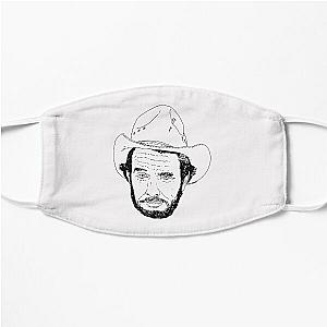 Merle Haggard Funny Birthday Cotton Tee Vintage Gift Flat Mask