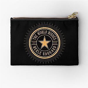 Merle Haggard 1937 2016 Music D30 Zipper Pouch