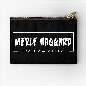 Merle Haggard 1937 2016 Music D72 Zipper Pouch