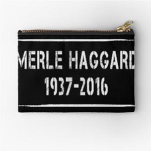 Merle Haggard 1937 2016 Music D35 Zipper Pouch