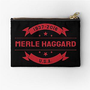 Merle Haggard USA 1937 2016 Music D80 Zipper Pouch