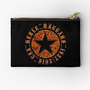 Merle Haggard 1937 - 2016 USA Music D14 Zipper Pouch