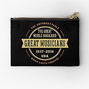 Merle Haggard USA 1937 2016 Music D89 Zipper Pouch