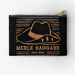 Merle Haggard 1937 - 2016 Country music D44 Zipper Pouch