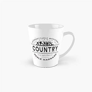 Merle Haggard - Unforgettable musicians - Music lasts forever Tall Mug