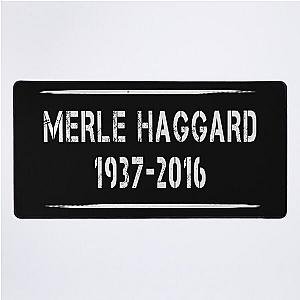 Merle Haggard 1937 2016 Music D35 Desk Mat