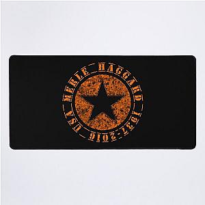 Merle Haggard 1937 - 2016 USA Music D14 Desk Mat