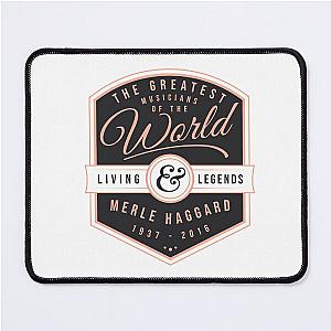 Merle Haggard 1937 - 2016 Music D4 Mouse Pad