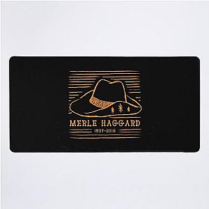 Merle Haggard 1937 - 2016 Country music D44 Desk Mat