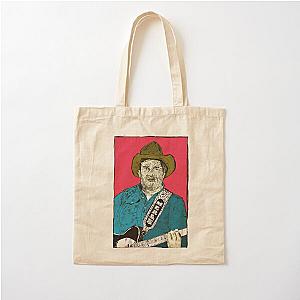 Merle Haggard hand drawn t-shirt Cotton Tote Bag