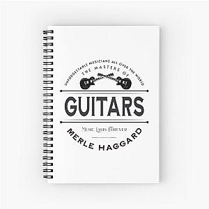 Merle Haggard Music D10 Spiral Notebook