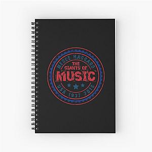 Merle Haggard USA 1937 2016 Music D87 Spiral Notebook