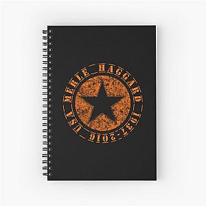 Merle Haggard 1937 - 2016 USA Music D14 Spiral Notebook