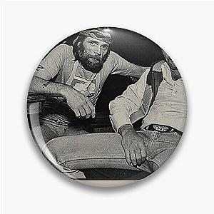 Johnny Paycheck & Merle Haggard Pin