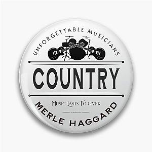 Merle Haggard Music D15 Pin