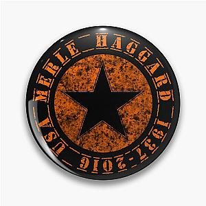 Merle Haggard 1937 - 2016 USA Music D14 Pin